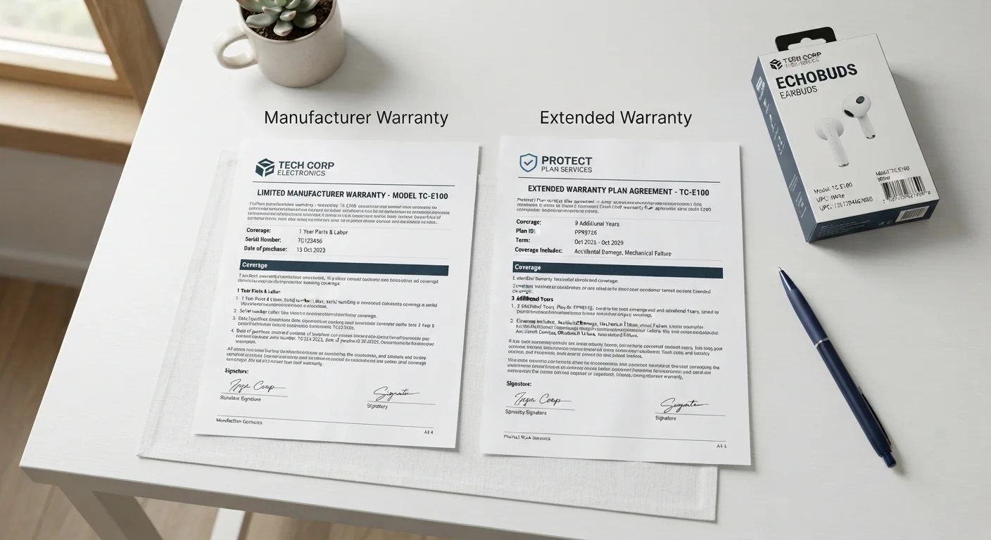 Extended Warranties vs. Manufacturer Warranties: Understanding the Difference
