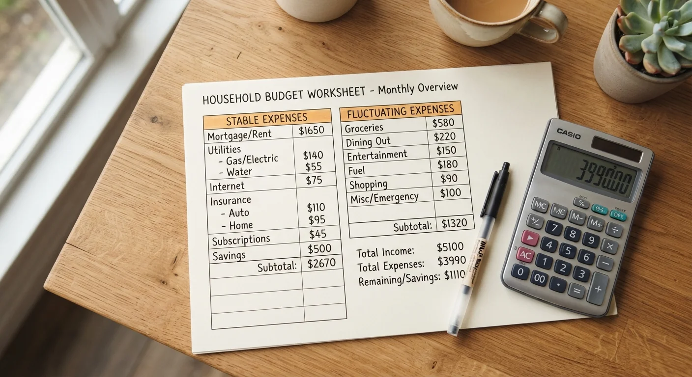 Fixed vs. Variable Expenses: How Each One Shapes Your Budget