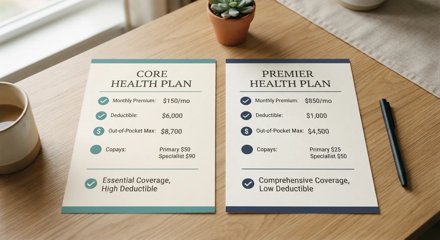 High-Deductible vs. Low-Deductible Plans: Matching Your Choice to How You Actually Use Insurance