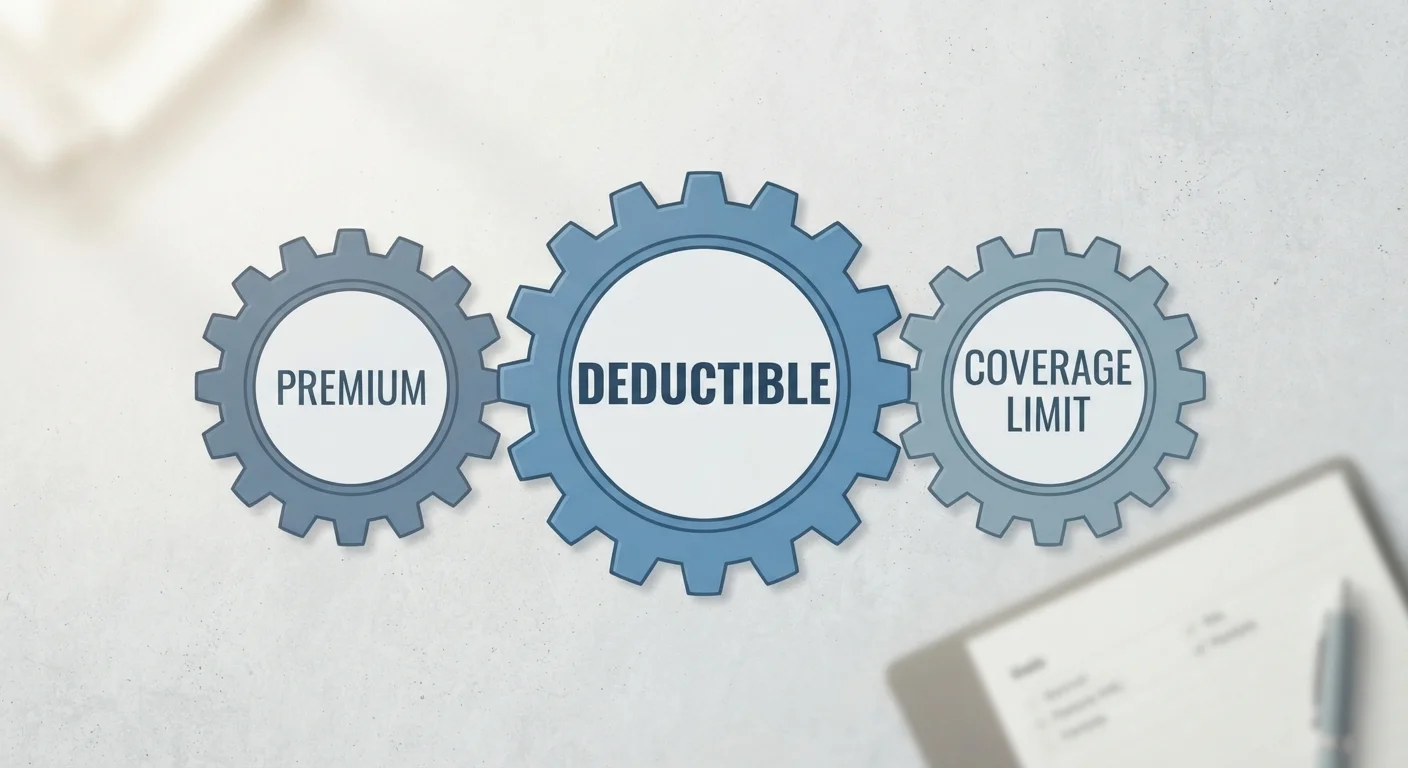 How Deductibles, Premiums, and Coverage Limits Relate to Each Other