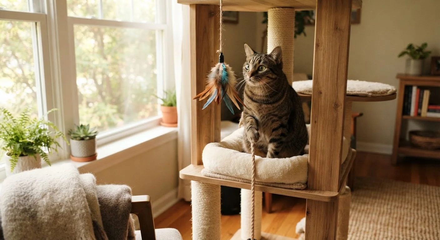 Indoor Enrichment That Actually Keeps Cats Engaged