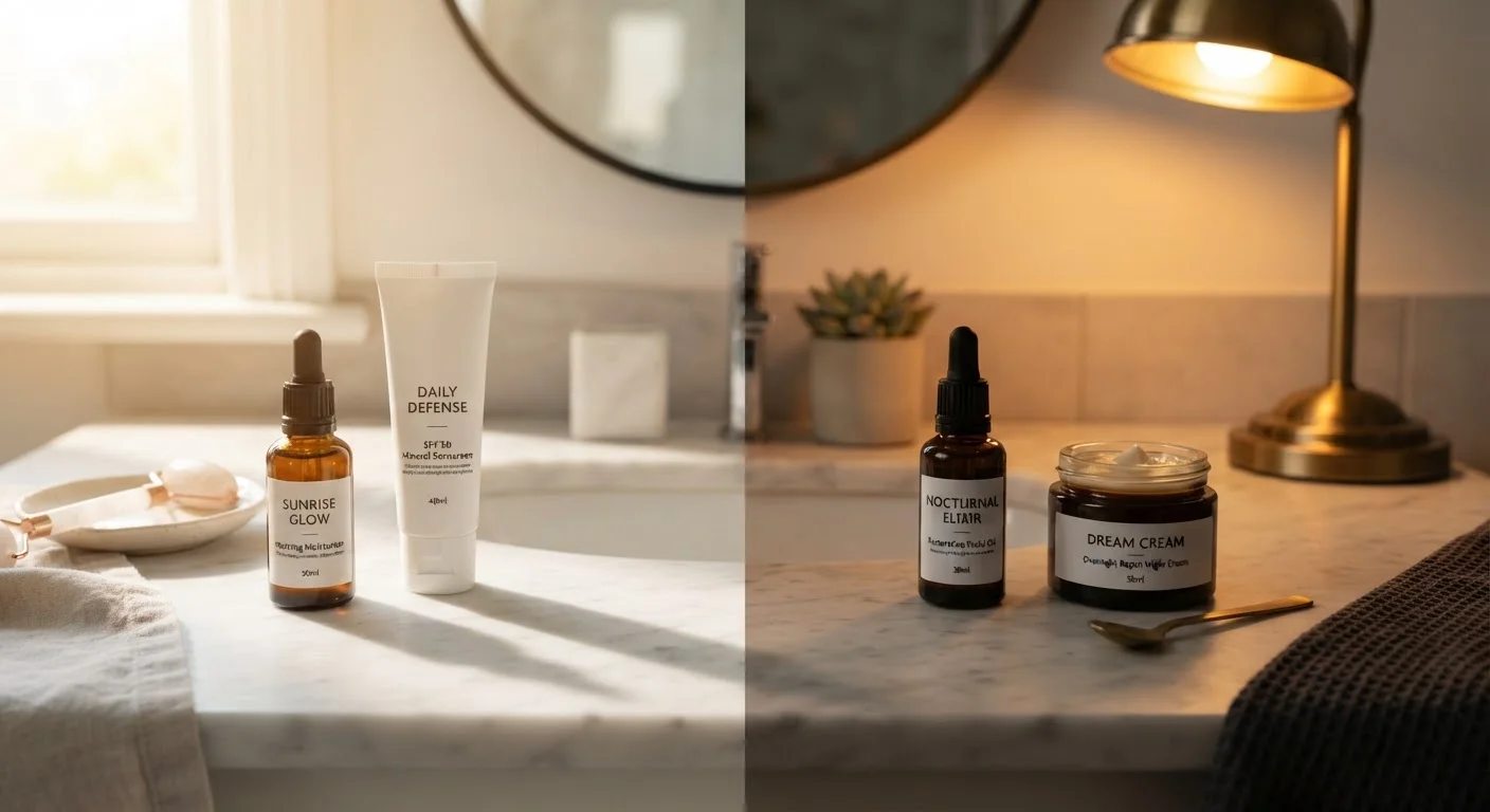 Morning vs. Night Skincare Routines: What Changes and Why