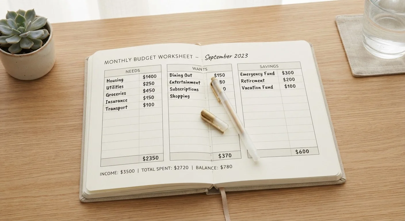 Needs, Wants, and Savings: Drawing the Lines Most People Blur