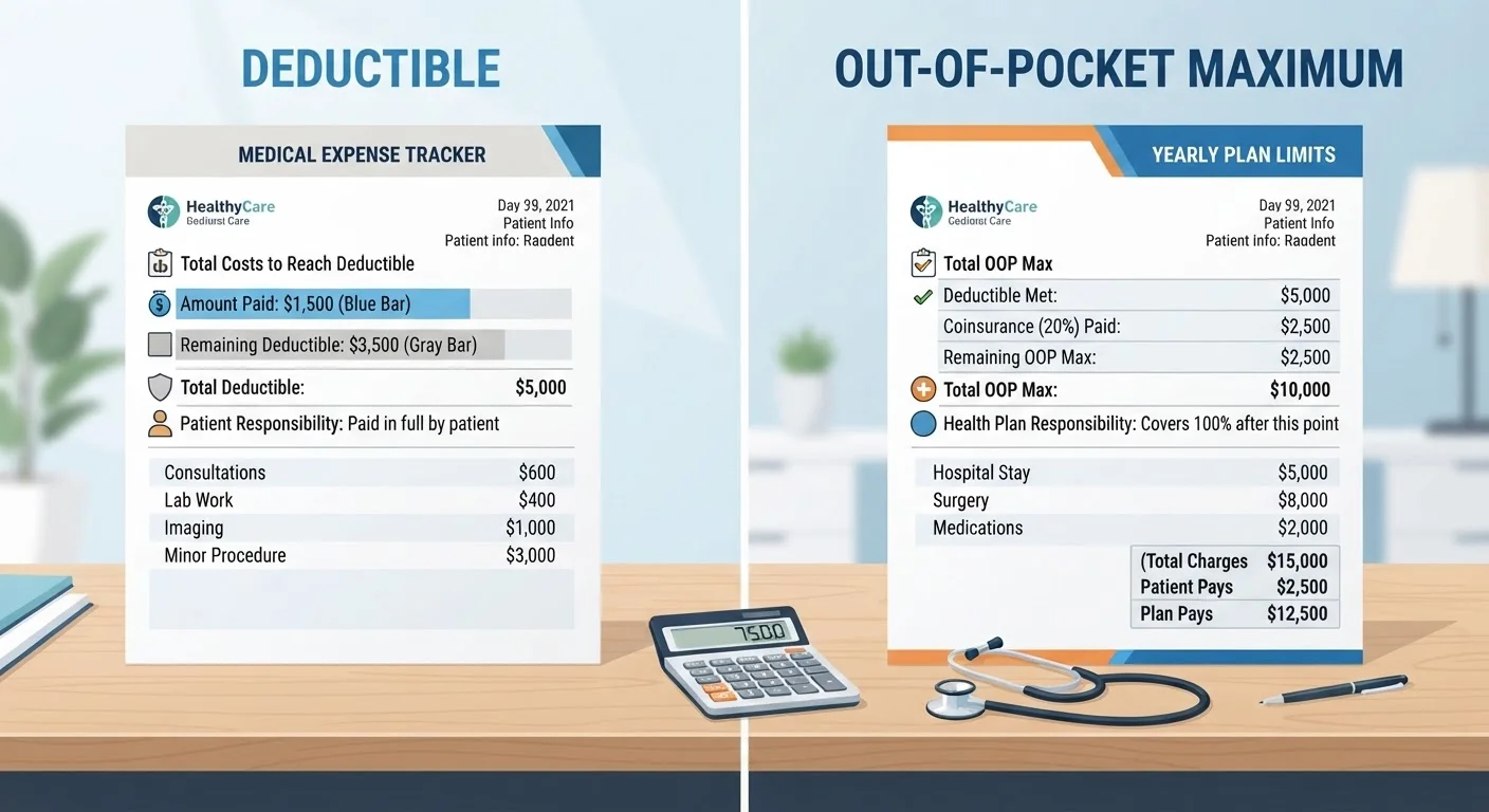 Out-of-Pocket Maximum vs. Deductible: The Difference That Could Save You From Surprise Bills