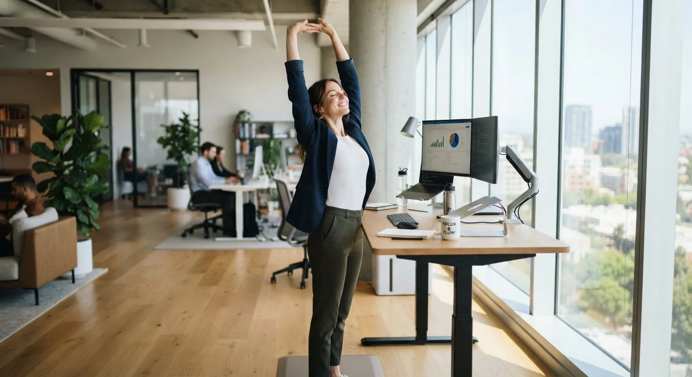 Physical Activity for Desk Workers: A Daily Movement Guide