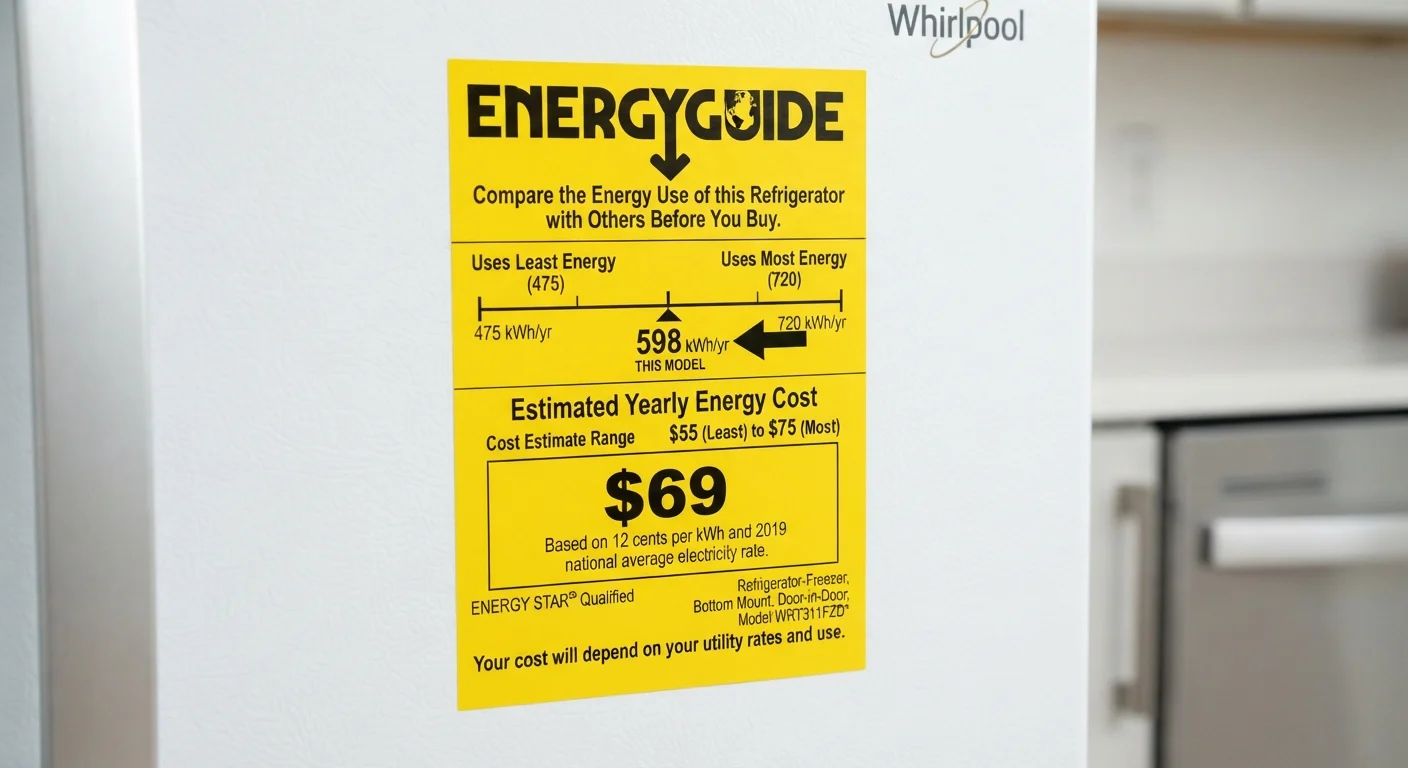 Reading an Energy Guide Label: A Room-by-Room Reference