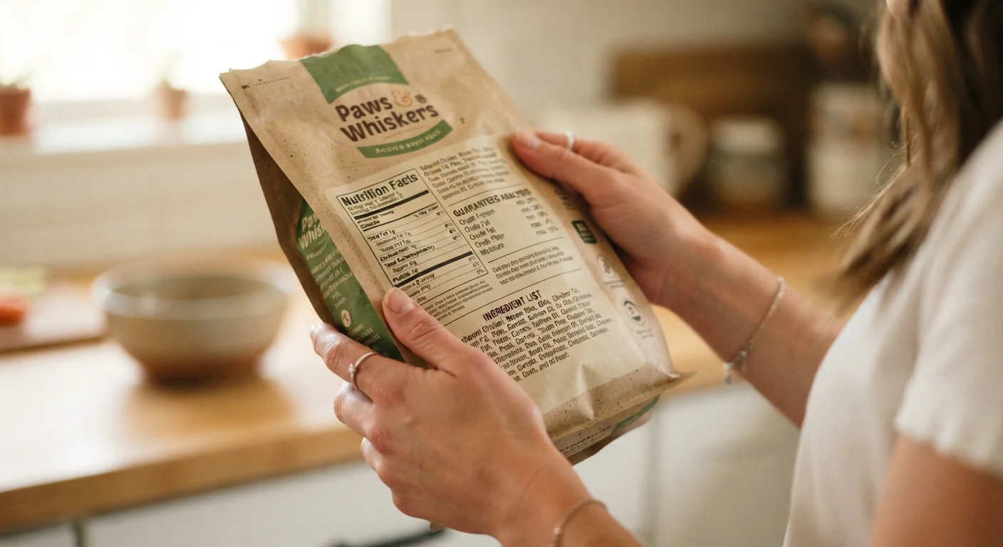 Reading the Nutrition Label on Your Pet's Food