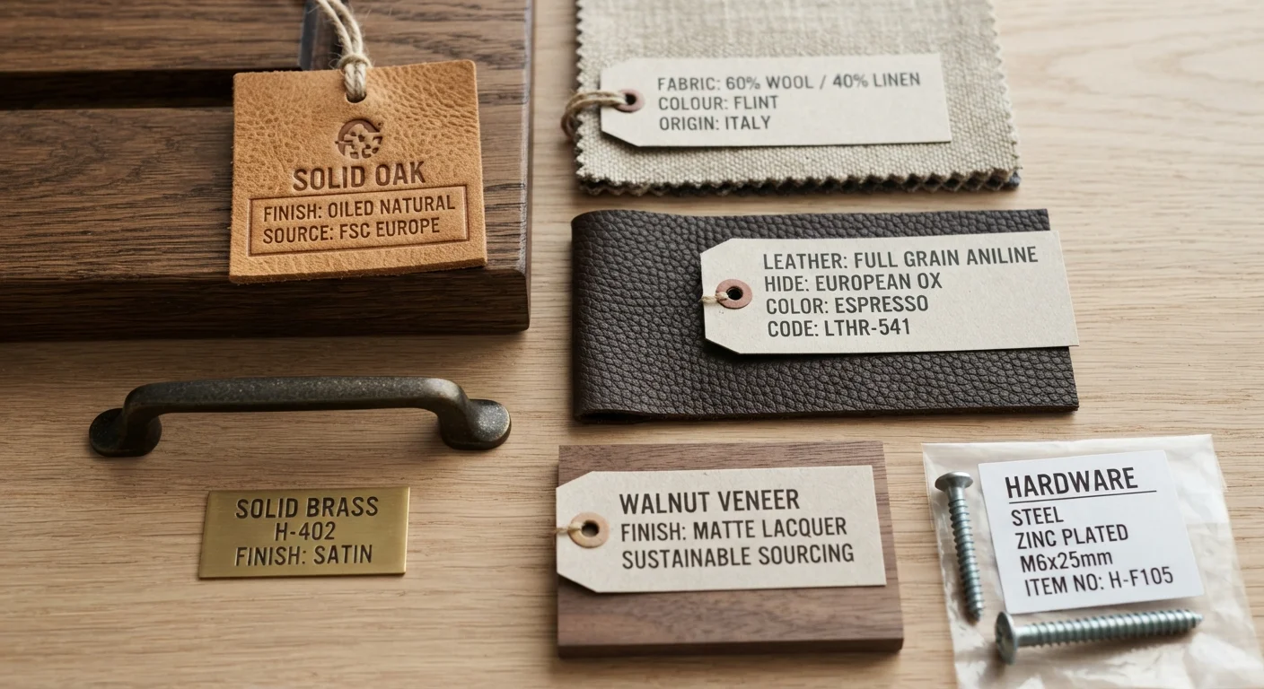 Shopping for Durability: What Material and Construction Labels Really Indicate
