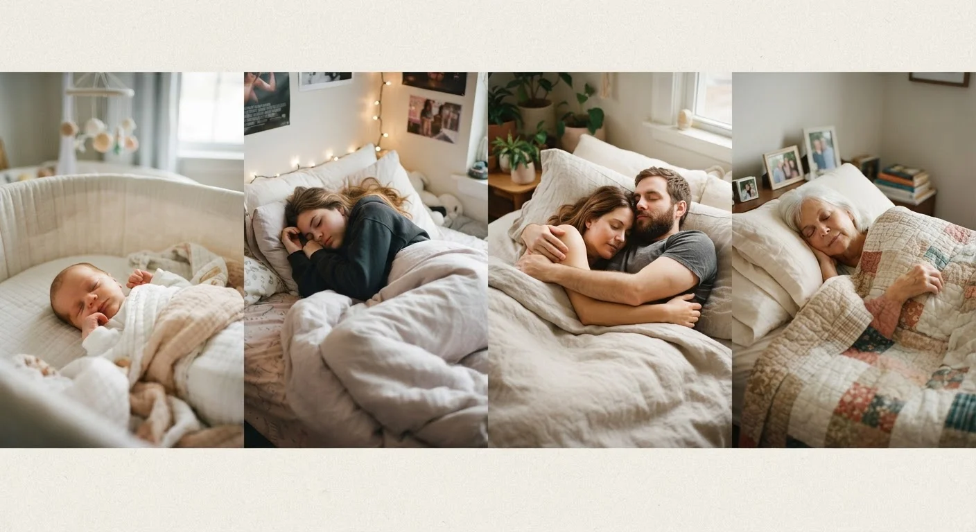 Sleep Across the Lifespan: How Rest Needs Change From Childhood to Older Adulthood