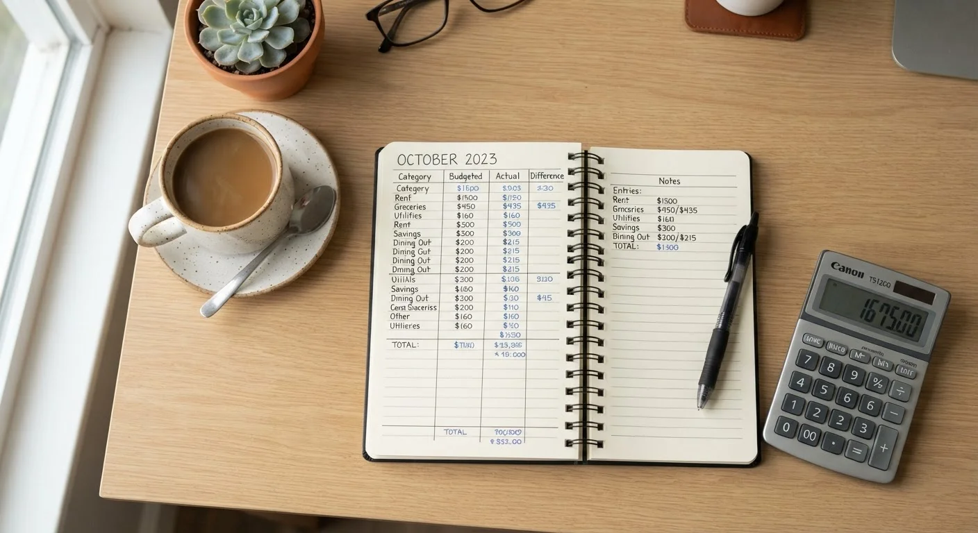 The Monthly Budget Reset: A Practical End-of-Month Review Routine