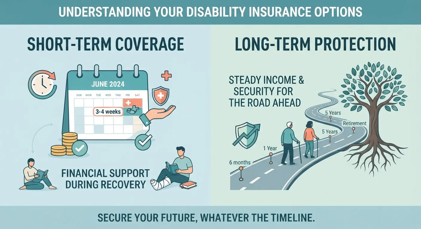 Types of Disability Insurance and the Income Gap They're Designed to Fill