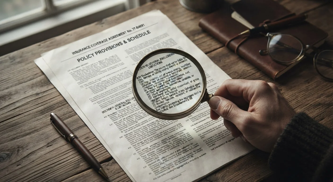What Policy Exclusions Actually Mean—and Why They Surprise So Many Claimants